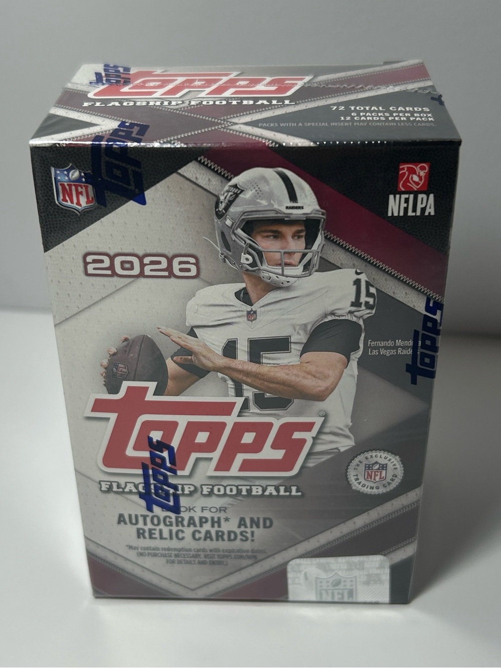 2026 Topps Flagship NFL Blaster Box New Factory Sealed